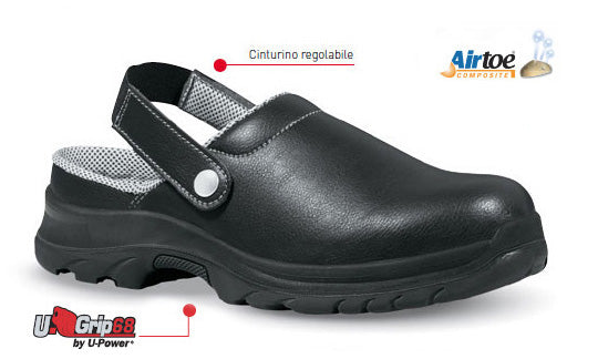 Scarpe Antinfortunistiche U-Power Modello Super Grip Bassa SB-E-A-FO